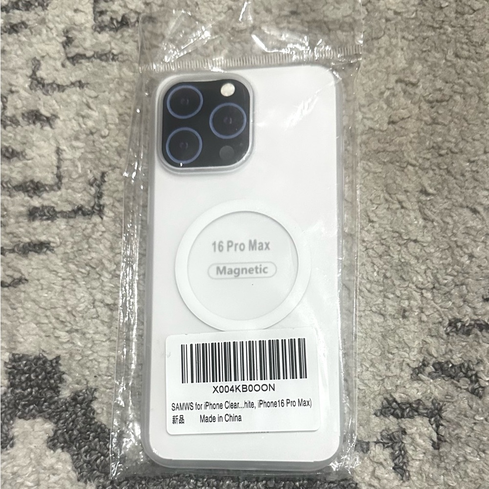 iPhone 16 Pro Max MagSafe Phone Case- White